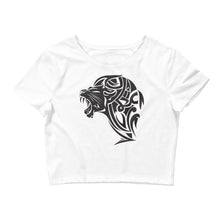 Load image into Gallery viewer, Women’s Crop Tee - White - UnFazed Tees
