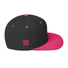 Load image into Gallery viewer, Black Flamingo Pink Snapback Lion Hat - UnFazed Tees
