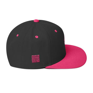 Black Flamingo Pink Snapback Lion Hat - UnFazed Tees