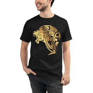 Organic UnFazed Lion T-Shirt - Black - UnFazed Tees