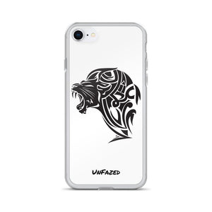 iPhone 7/8 UnFazed Lion Case White - UnFazed Tees