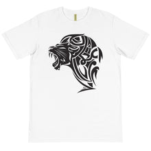 Load image into Gallery viewer, Organic UnFazed Lion T-Shirt - White - UnFazed Tees
