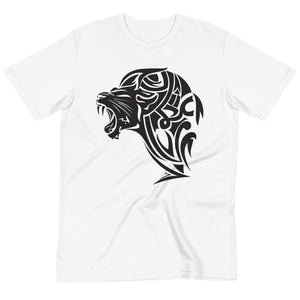 Organic UnFazed Lion T-Shirt - White - UnFazed Tees