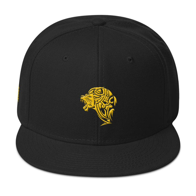 Embroidered Lion Snapback Hat - UnFazed Tees