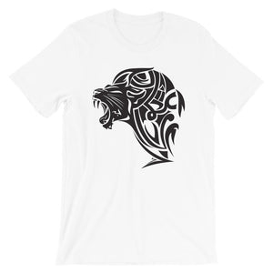 Short-Sleeve UnFazed Lion T-Shirt - White - UnFazed Tees