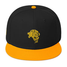 Load image into Gallery viewer, Gold Lion Snapback Hat - UnFazed Tees
