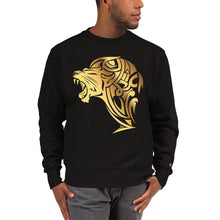 Load image into Gallery viewer, Champion Golden Lion Sweatshirt -  Black - UnFazed Tees
