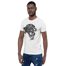 Load image into Gallery viewer, Short-Sleeve UnFazed Lion T-Shirt - White - UnFazed Tees
