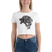 Load image into Gallery viewer, Women’s Crop Tee - White - UnFazed Tees
