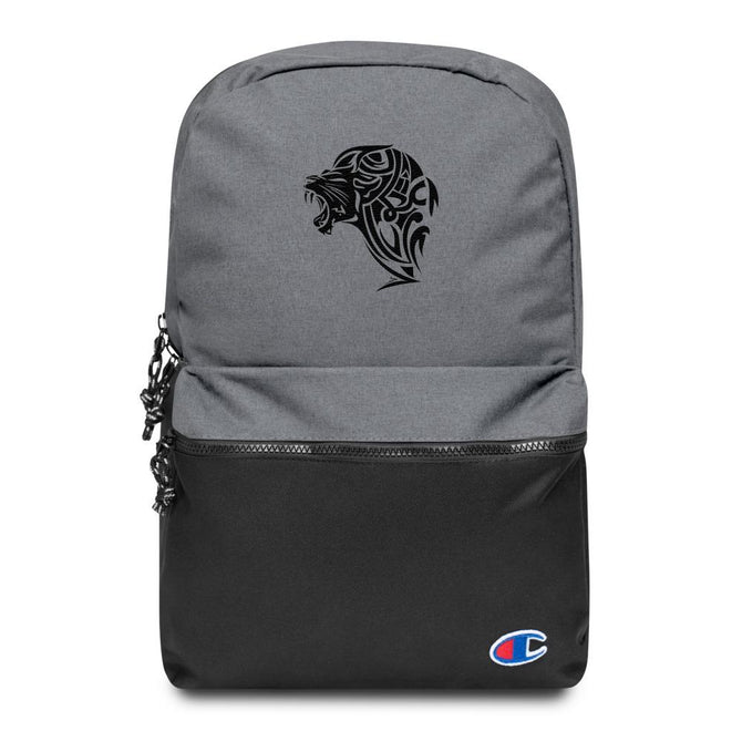 Embroidered Champion UnFazed Lion Backpack - UnFazed Tees