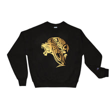 Load image into Gallery viewer, Champion Golden Lion Sweatshirt -  Black - UnFazed Tees
