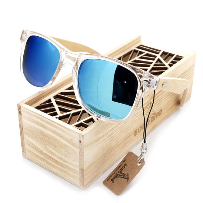 BOBO BIRD  Square Women's Wood Sunglasses - UnFazed Tees