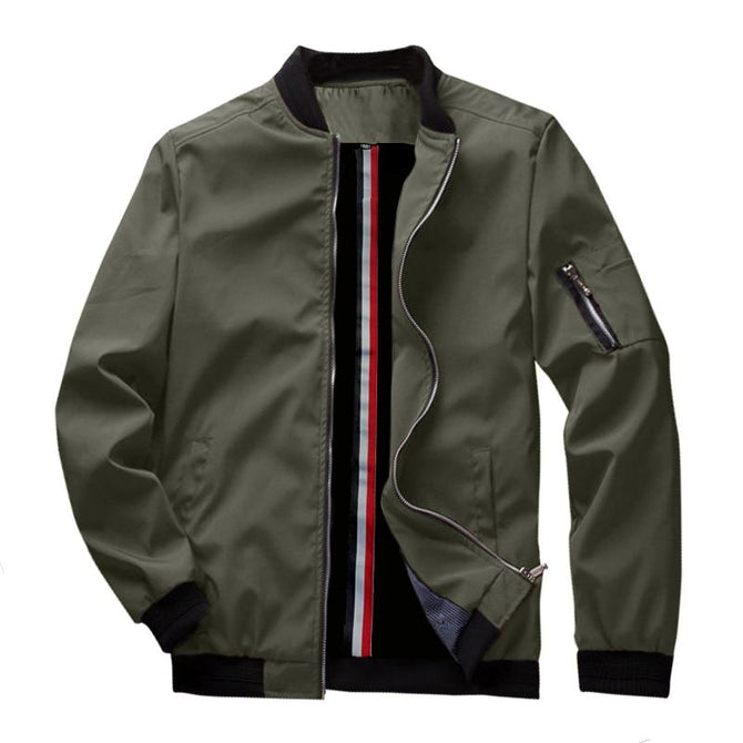 Spring New Men's Bomber Zipper Jacket - UnFazed Tees